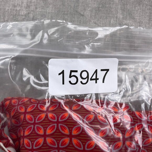 ODO Shirt‎ Men XLarge Red White Floral Tropical Hibiscus Aloha Casual VTG - Picture 9 of 9